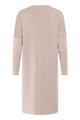 InWear Annie collegemekko - beige - trikoomekot - naisten mekot - muoti -lifestyle - IHANA Store