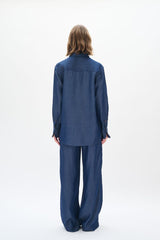 InWear Gazin housut - sininen - naisten housut - muoti - lifestyle - IHANA Store