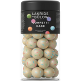 Lakrids by Bülow Confetti Cake suklaakuorrutettu lakritsi 295g - gluteeniton lakritsi - makea elintarvike - herkut - koti - IHANA Store - lifestylemyymälä - kotimainen verkkokauppa