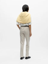 Object Lisa housut suora lahje - beige - naisten housut - täyspitkät housut - naisten muoti - pukeutuminen - lifestyle - IHANA Store