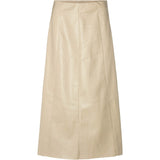 Rue de Femme Aledra hame - beige - hameet - keinonahkahameet - ekonahka - naisten muoti - lifestyle - IHANA Store - kotimainen verkkokauppa