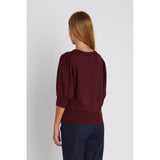 Rue de Femme Softy Sorrel neule - viininpunainen - naisten muoti - vaatteet - pukeutuminen - lifestyle - IHANA Store