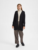 Selected Femme Lulu neuletakki - musta - Neuletakit ja neuleet - Naisten vaatteet - IHANA Store - lifestylemyymälä