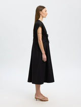 Selected Ally mekko - musta - mekot - puuvillamekot - naisten muoti - lifestyle - IHANA Store