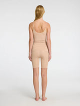 Selected Femme Selma hihaton toppi - beige - alustopit - hihattomat topit - naisten pukeutuminen - IHANA Store