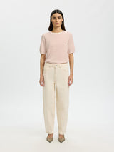 Selected Helen neule - roosa - naisten muoti - vaatteet - pukeutuminen - lifestyle - IHANA Store - kotimainen verkkokauppa