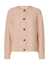 Selected Femme Lulu lyhyt neuletakki - persikka - neuleet ja neuletakit - yläosat - vaatteet - IHANA Store