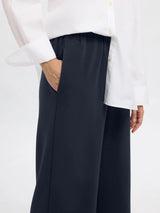 Selected Tenny collegehousut - sininen - naisten housut - naisten muoti - lifestylemyymälä - IHANA Store