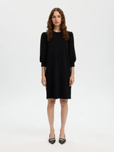 Selected Tenny collegemekko - musta - mekot - naisten muoti - musta mekko - lifestyle - IHANA Store