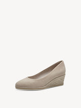 Tamaris kiilakorkokengät - nude - beige - mokkakengät - naisten kengät - IHANA Store