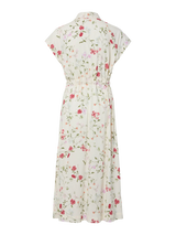 YAS Asina mekko - vaalea kukkakuvioitu - midimekot - maksimekot - kukkamekot - naisten muoti - lifstyle - IHANA Store - kotimainen verkkokauppa