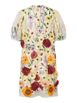 YAS Flowerings mekko - monivärinen - naisten juhlamekot - muoti - pukeutuminen - lifestylemyymälä- IHANA Store