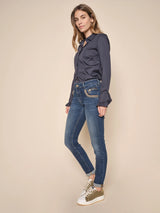 Mos Mosh Naomi Shade farkut - siniset - naisten vaatteet - housut - IHANA Store - lifestylemyymälä