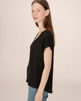 Grace & Mila Season t-paita - musta - naisten lyhythihaiset puserot - naisten muoti - pukeutuminen - lifestyle - IHANA Store
