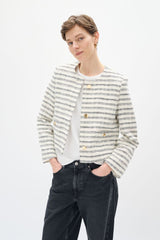 InWear Yaxha jakku - vaalea kuvio - takit- naisten muoti - lifestyle - IHANA Store