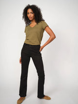 Mos Mosh Ashley Deluxe farkut - musta - muoti - naisten vaatteet - suoralahkeiset farkut - lifestyle - IHANA Store