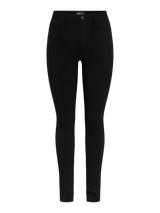 Pieces Highskin jeggings - musta - naisten housut -  kapeat housut - naisten vaatteet - IHANA Store 
