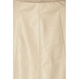 Rue de Femme Aledra hame - beige - hameet - keinonahkahameet - ekonahka - naisten muoti - lifestyle - IHANA Store - kotimainen verkkokauppa