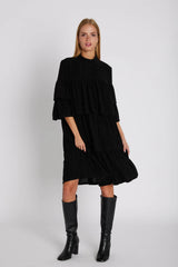 Rue de Femme Bella mekko - musta glitter - naisten juhlamekot - muoti - lifestyle - IHANA Store