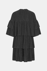Rue de Femme Bella mekko - musta glitter - naisten juhlamekot - muoti - lifestyle - IHANA Store