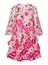 YAS Flowering mekko  - pinkki - fuksia - naisten juhlamekot - muoti - pukeutuminen - lifestylemyymälä- IHANA Store - kotimainen verkkokauppa