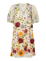 YAS Flowerings mekko  - monivärinen - naisten juhlamekot - muoti - pukeutuminen - lifestylemyymälä- IHANA Store